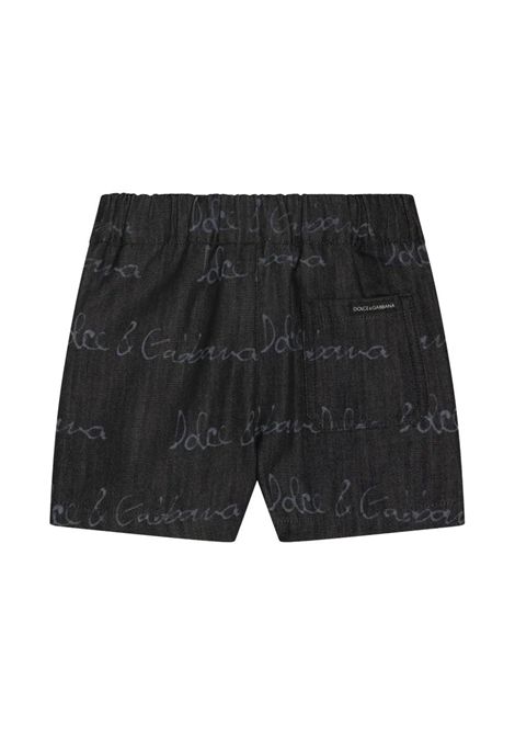 Bermuda con logo DOLCE & GABBANA KIDS | L13Q60 LDC87S9000